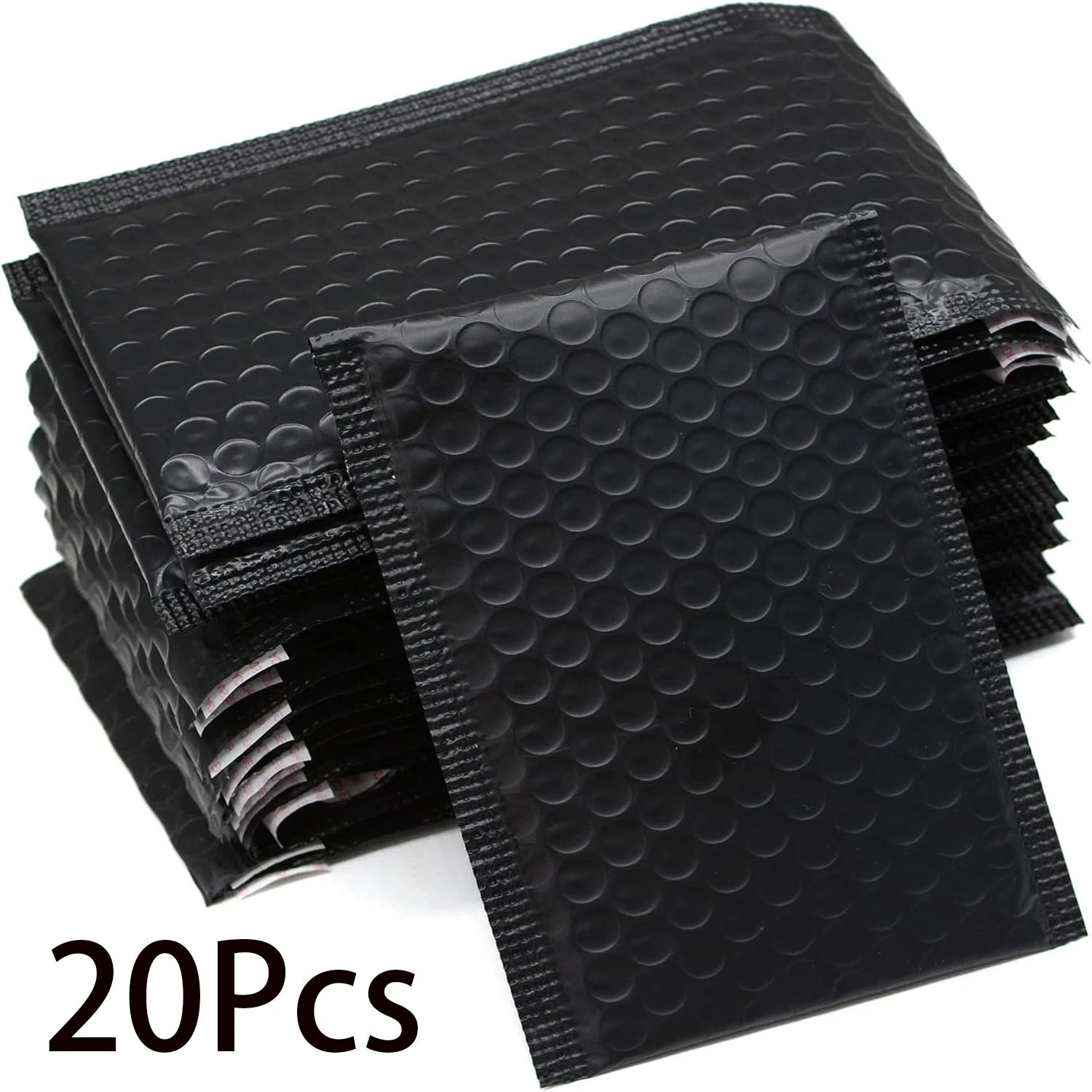20Pcs Shockproof Bubble Envelopes Self‑Sealing Waterproof Padded Mailer Bags Protective Packaging for Small Parcel Shipping