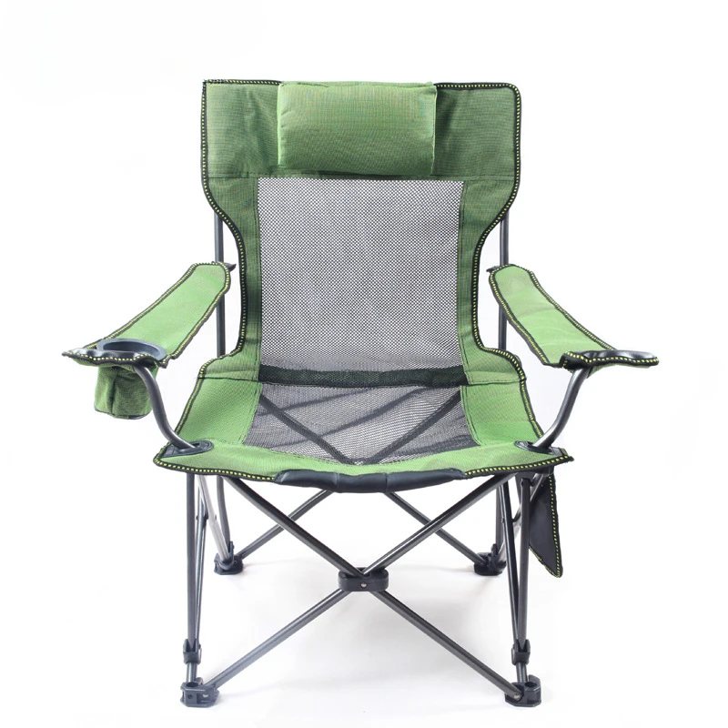 Outdoor Dual-purpose Folding Lunch Chair Fishing Chair Beach  Leisure  Lounge  Folding Chair