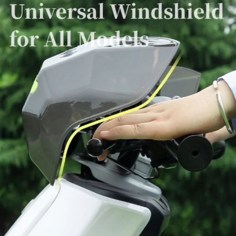 Motorcycle Electric Bicycle Wind Handguards With Reflective Strip Handle Bar Guard Protector Universal Motorcycle Accessories