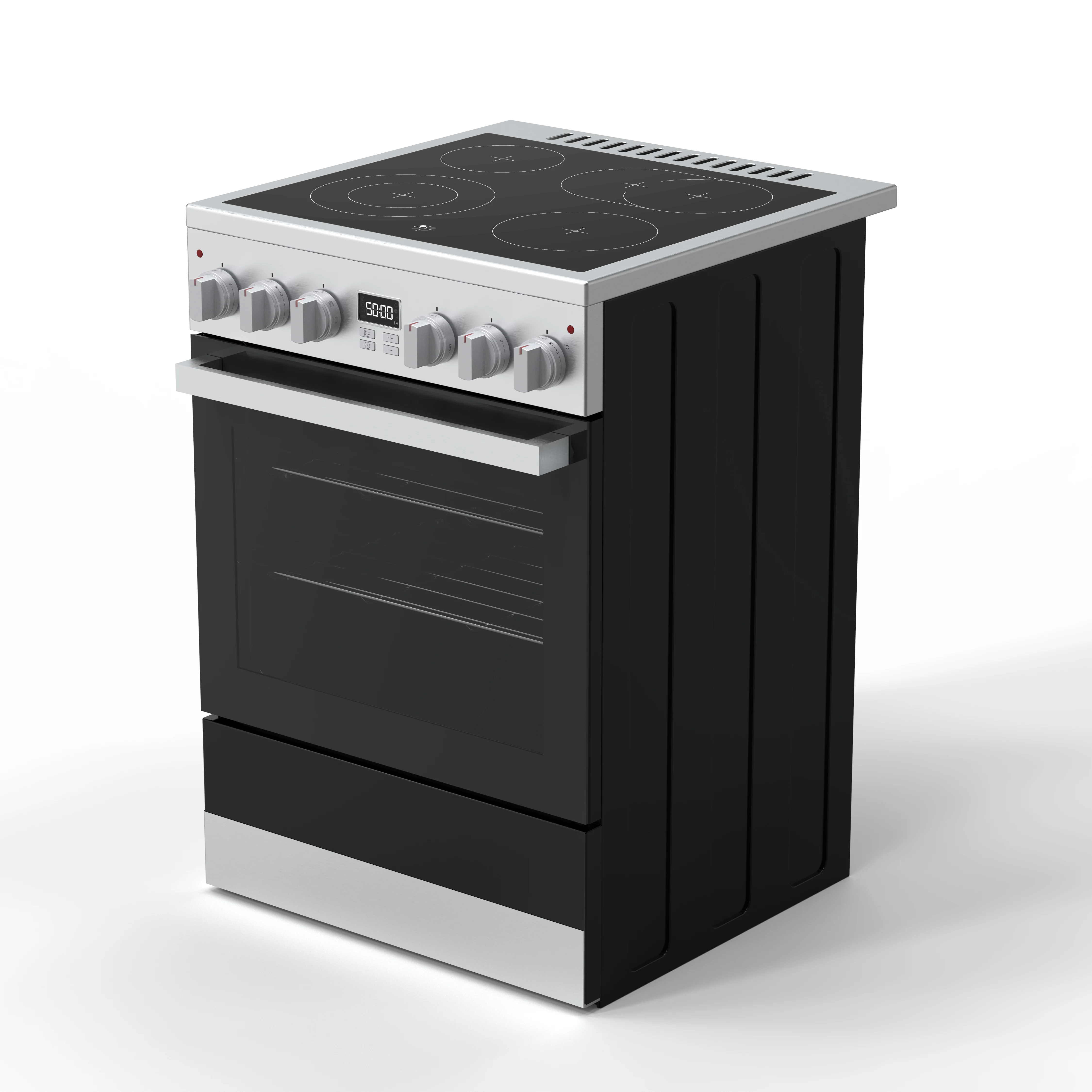 New Product Popular 24 Inch Cooker Stainless Steel Ceraic Stoe Range With Oen