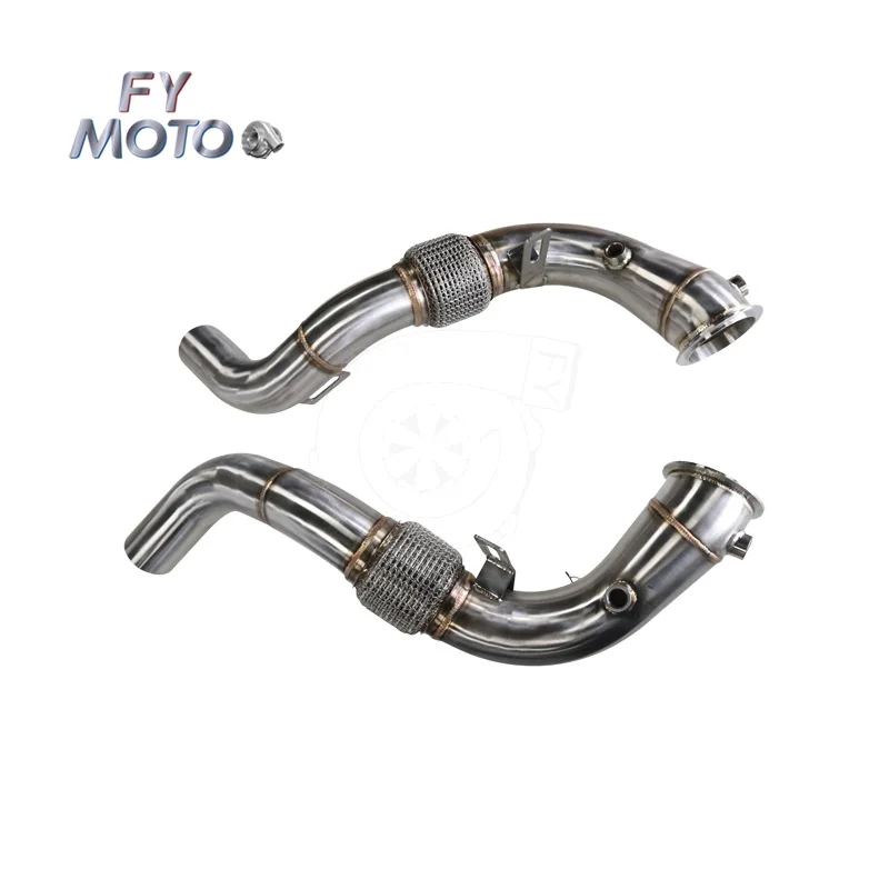 

Exhaust Downpipe For BMW S63 X5M F85 X6M F86 4.4T 2015-2019