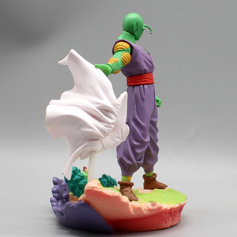 15cm Dragon Ball Gk Piccolo Young Form  Anime Figure Throwing Cloak Model Statue Desktop Decoration Toys Children Halloween Gift