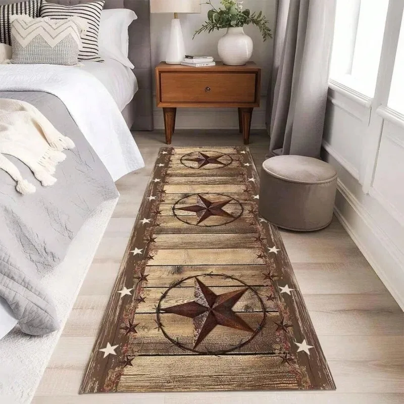 Western Rug Living Room Southwestern Native American Aztec Rug Rustic Cow Rug Boho Western Decor Carpet Bedroom Room