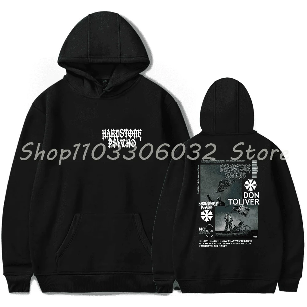 Don Toliver Merch Hoodies Hardstone Psycho Tour Women Men Long Sleeve Sweatshirt Fashion Clothes