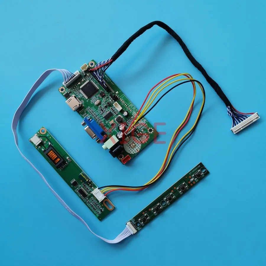 

For LTN160HT01 N184H3 LQ164M1LD4C LQ164M1LD4A Monitor Controller Drive Board Kit LVDS 30-Pin HDMI+VGA 1920*1080 1920x1080 1-CCFL