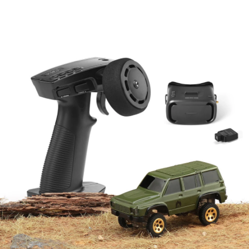 

1/64 Mini Wireless Immersion FPV RC Car With Camera 4WD Climbing Off-road Remote Control Car Boys Birthday Gift Car Toys