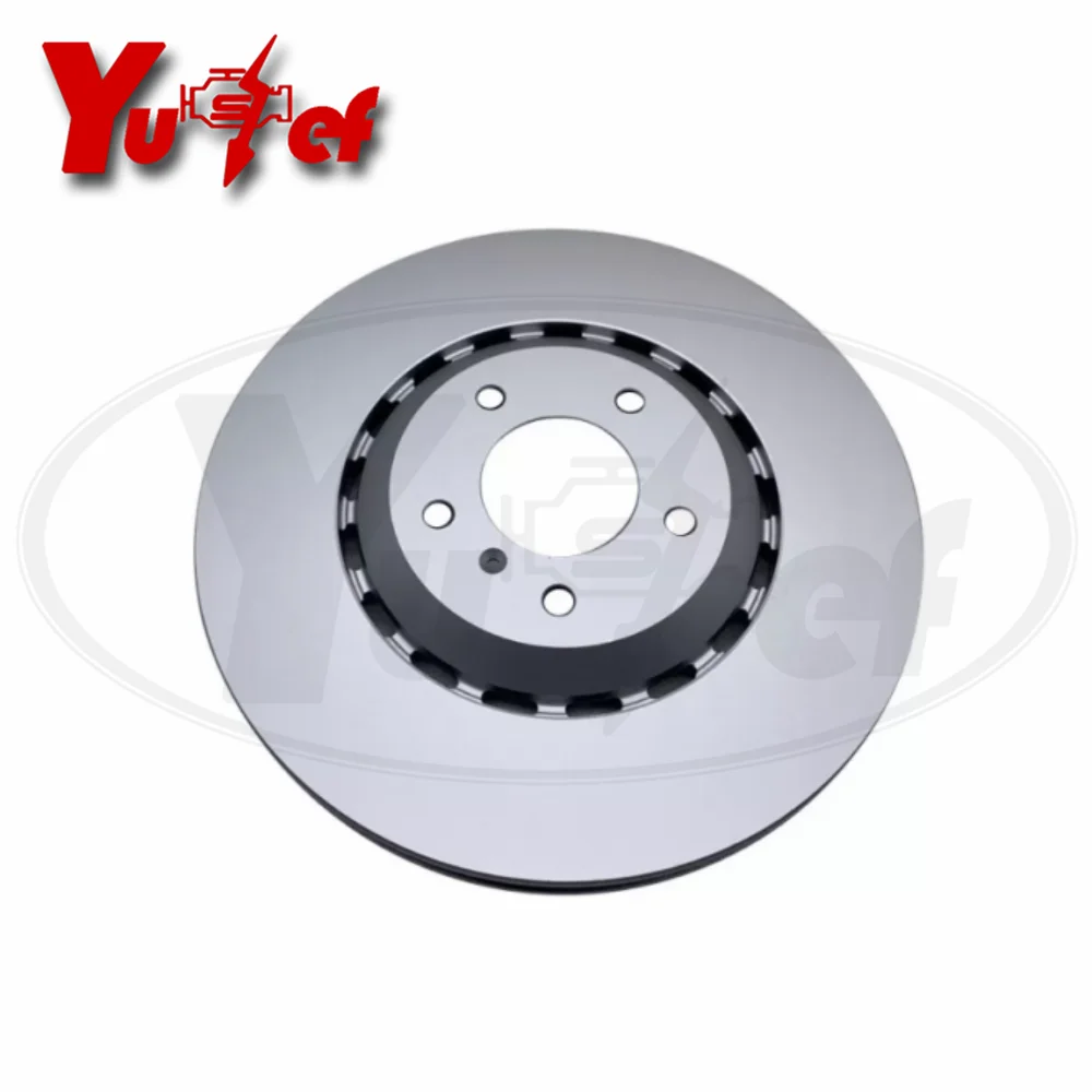 Pair Rear Brake Disc For Bentley Bentayga 2010- Audi A8 D5 2017- 380mm OEM 4M0615601N