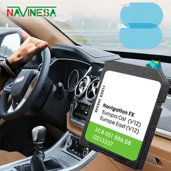 8GB FX V12 for Golf Plus A6 Car Europe GPS Navigation SD Card RNS 310 V12 East Ost