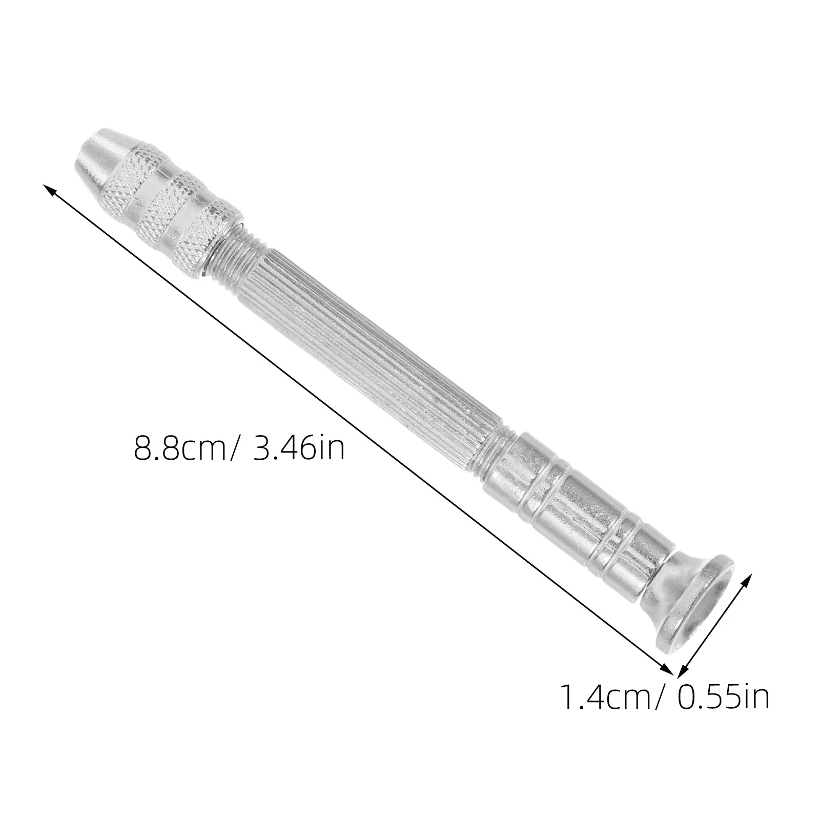 11Pieces Hand Drill Pin Vise Precision Rotary Tool Adjustable Chuck Accurate Hole Drilling for Jewelry Beads PVC Acrylic DIY