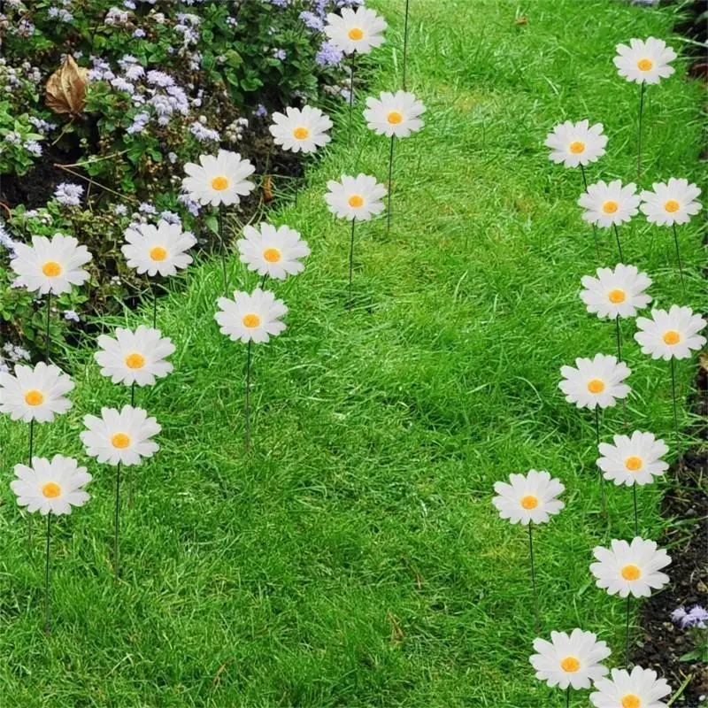 

20pcs Indoor Outdoor Garden Stakes Decoration Flower Yard Stakes Ornaments