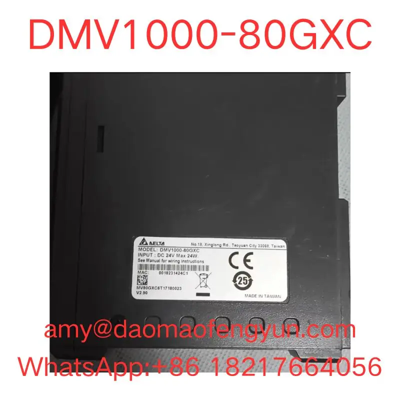 Second-hand    DMV1000-80GXC Controller  in  good  working   condition    fast  shipping