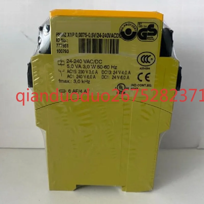 New For Pilz PSWZ X1P 777951 Safety Relay Module 24-240V 2N/O 1N/C 2SC