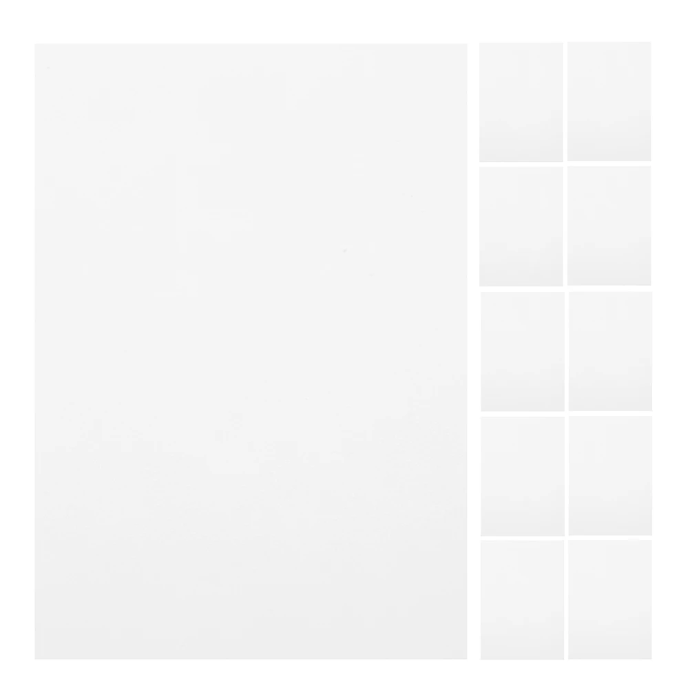 

150pcs White Cardstock Paper A5 Size Thick Drawing Painting Craft Business Cards Student Art Supplies Loose Sheets