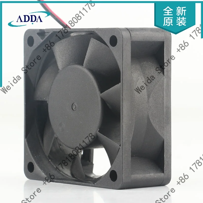 ADDA AG06012UB257102 24V 48V AC EC 6025 6CM 60X60X25MM dual ball chassis Power Supply High air capacity Cooling fan DC 12V 0.32A