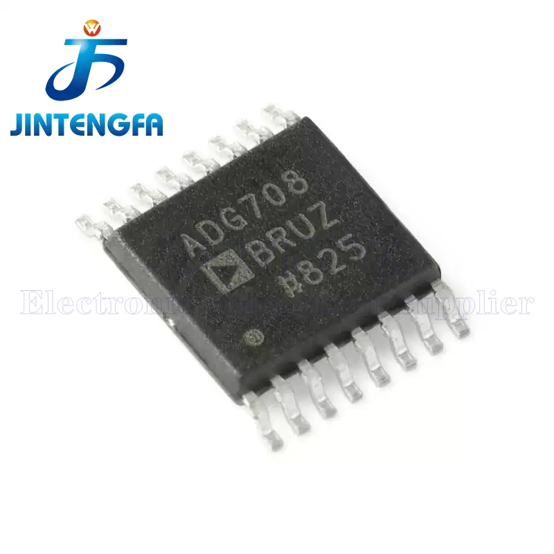 

5PCS ADG708BRUZ ADG709BRUZ ADG708 ADG709 ADG708BRU ADG709BRU TSSOP-16 SMD CMOS Low Voltage 4-/8-Channel Multiplexers IC