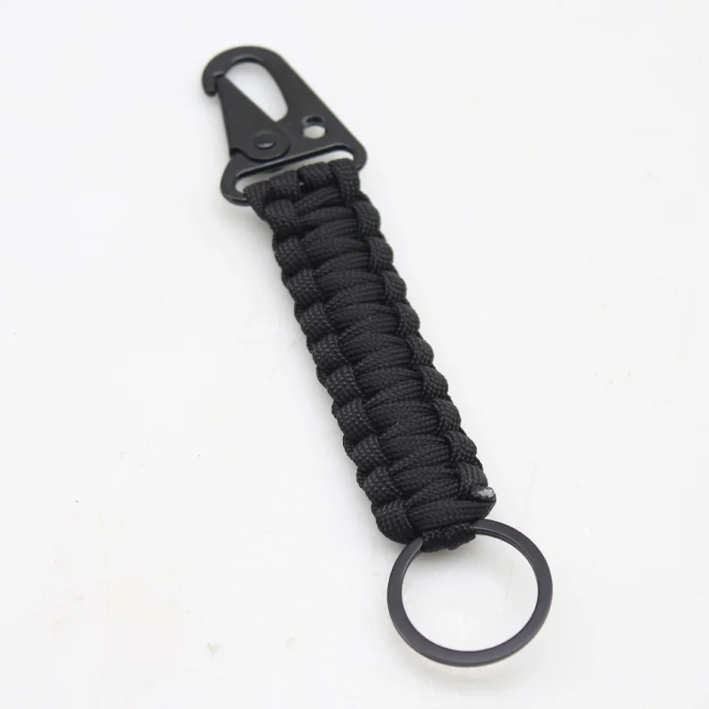 

Mountaineering Buckle, Woven Pendant, Eagle Beak Key Chain, Seven-core Umbrella Rope, Woven Umbrella Rope Jewelry, Key Ring.