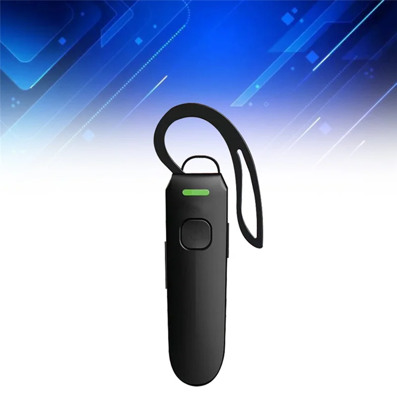 Mini auriculares Bluetooth para Hotel, auriculares Bluetooth con gancho para colgar en la oreja, Walkie Talkie, altavoz todo en uno