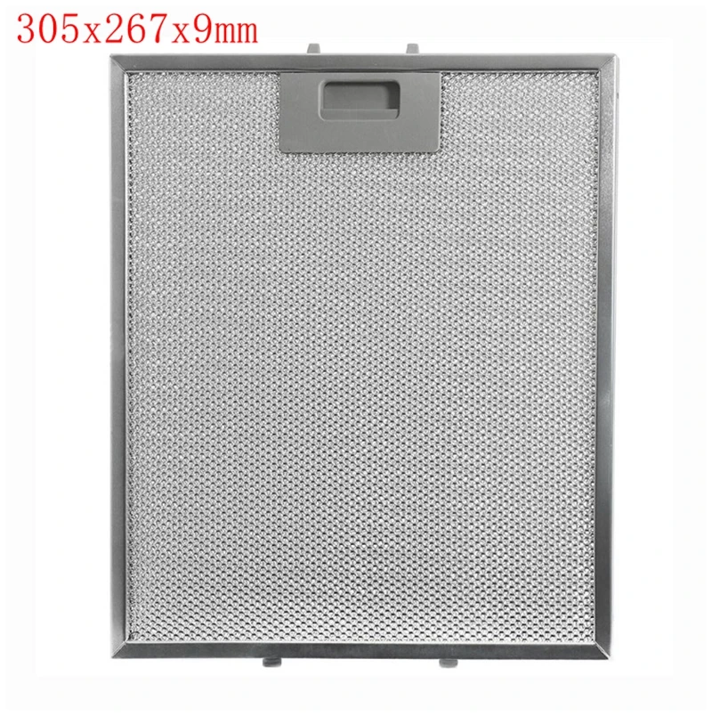 

Cooker Hood Filters Aluminum Metal Mesh Extractor Vent Filter Mesh Air Exhaust Fans Ventilators Filters 305x267x9mm