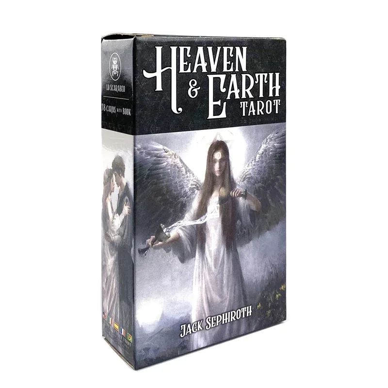 Heaven Earth Tarot Cards With PDF Guidebook English Version Tarot Cards Deck Board Game For Personal Use 78Pcs