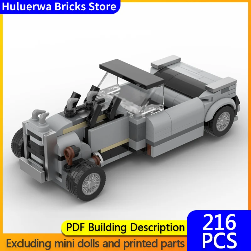 

Speed Racing Car Model MOC Building Bricks High-Speed Modified Vehicle Modular Technology Children Holiday Gifts Assemble Toys