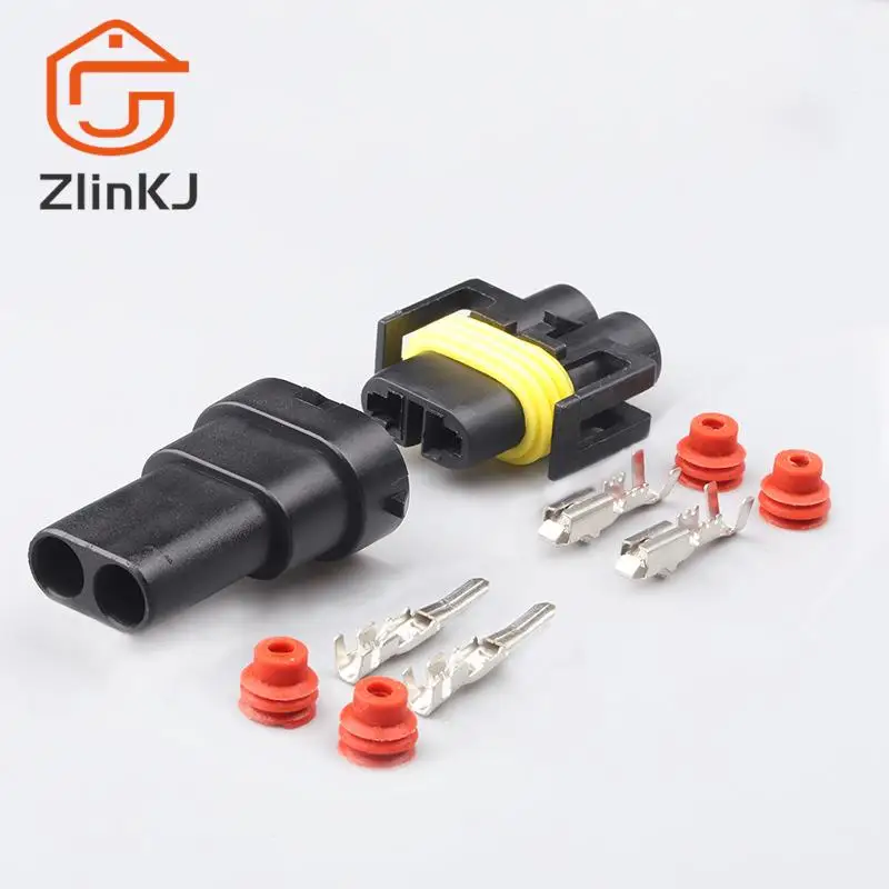 1 Set 2 Pin H8 H11 Male Female Socket Plug Adapter for Car Foglight Connector Cable Head Light Bulb Lamp Wiring Harness