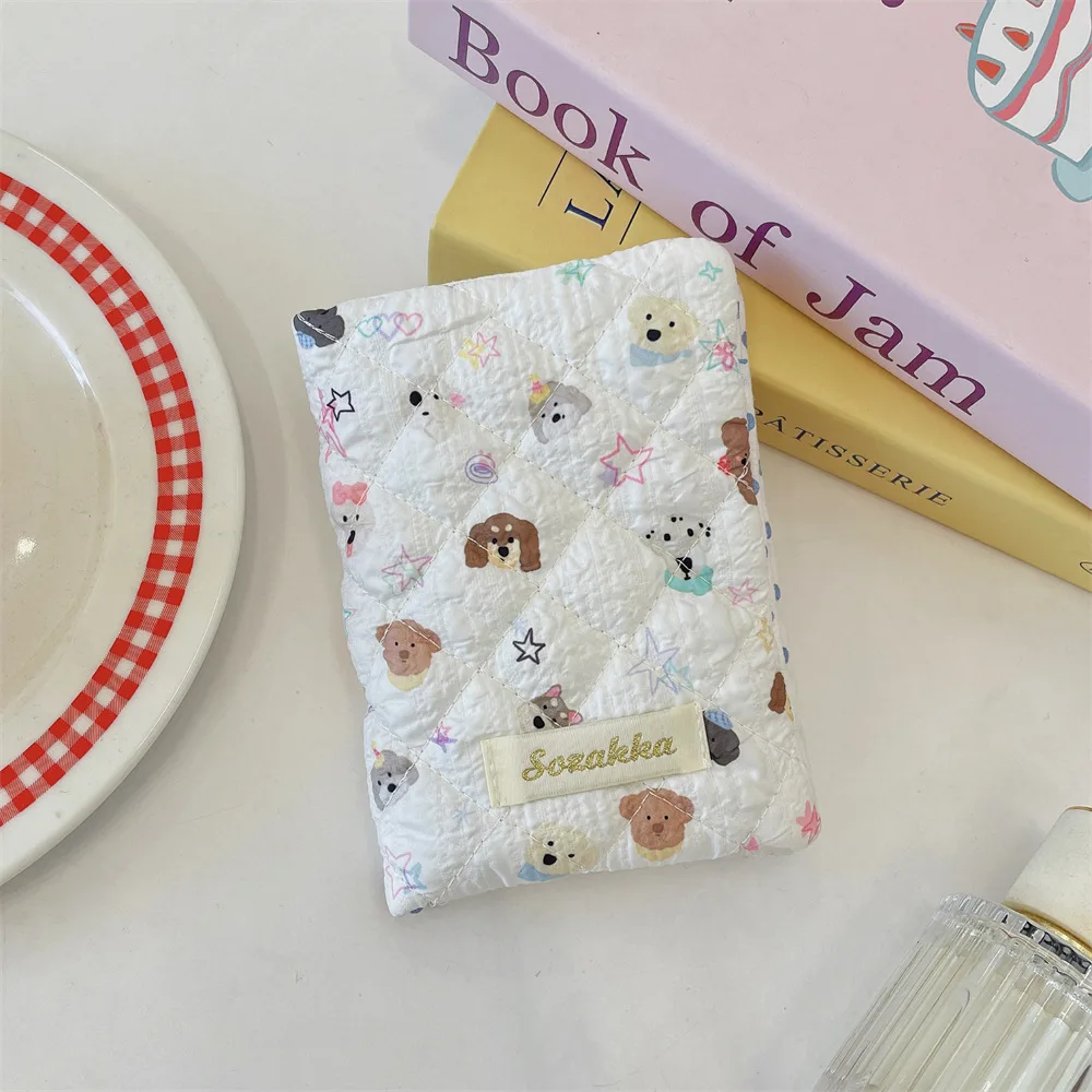 

Cartoon Flower Passport Cover for Women Fashion Travel Accessories Multifunctional Polyester Case
