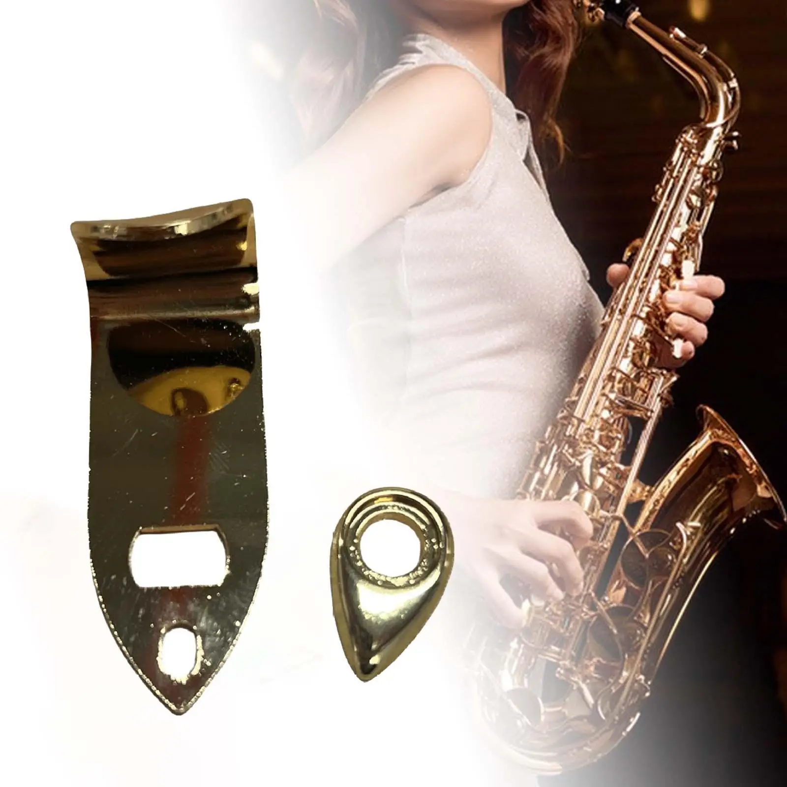 Sax Thumb Hook Right Thumb Handle Holder Saxophone Finger Support Hand Rest Supplies for Saxophone Accessory Kit