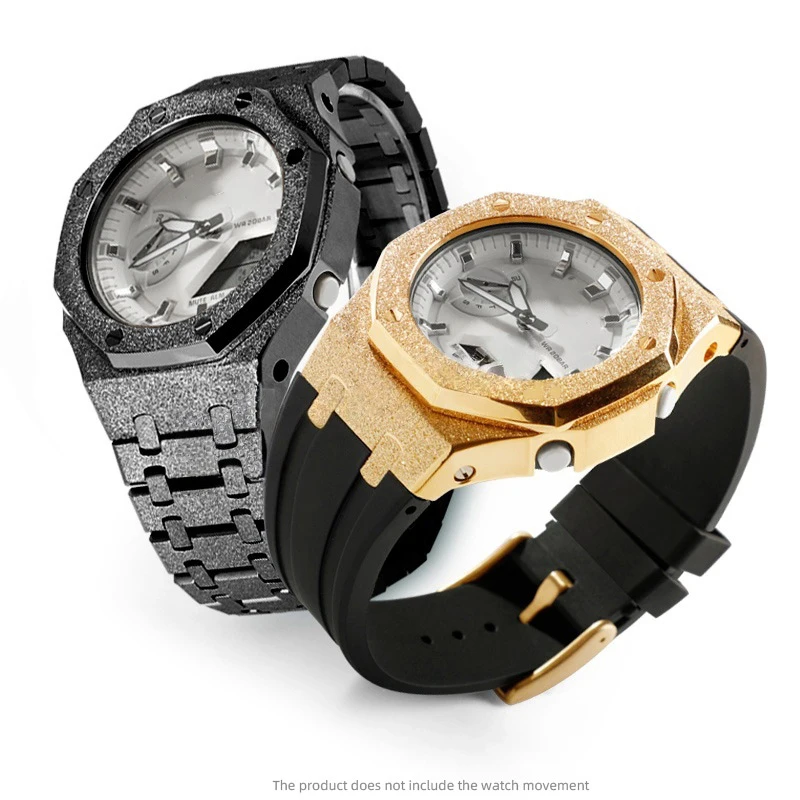 GMA-S2100 Watch Case Rubber Strap Bracelet Mod Kit For G-SHOCK