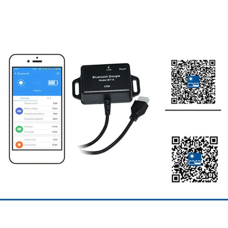 Módulo Bluetooth SCLS para BS 126030   BS BS BS 123020   Módulo Bluetooth com suporte para B2S1260 B2B1230 MPPT5025 do aplicativo do telefone móvel