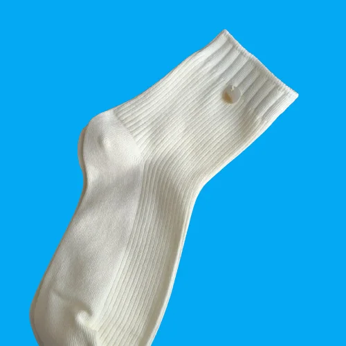 Chaussettes coréennes à coquille pour femmes, tube moyen, style étudiant, mignon, polyvalent, solide, document, chaud, automne, marron, 5/10 paires