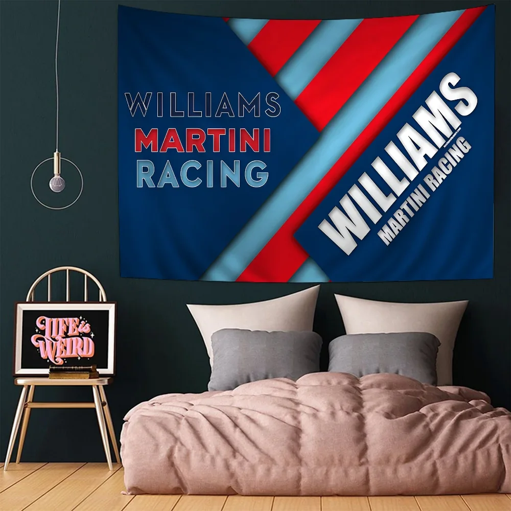 Martini Racing Printed Large Wall Tapestry Hanging Tarot Hippie Wall Rugs Dorm Art Home Decor