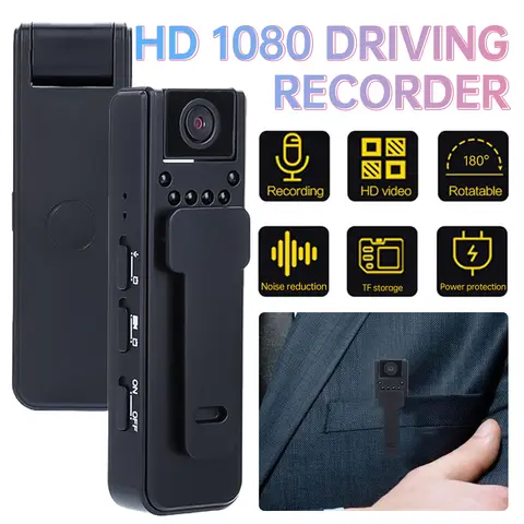 HD 1080P 미니 카메라 디지털 오디오 비디오 레코더 스마트 홈 보안 야간 투시경 바디 카메라 스포츠 DV DVR 소형 캠코더