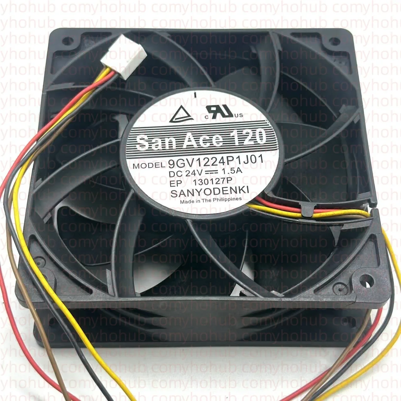

Ltsf For SANYO DENKI 9GV1224P1J01 DC 24V 1.5A 120x120x38mm 4-Wire Server Cooling Fan 12cm