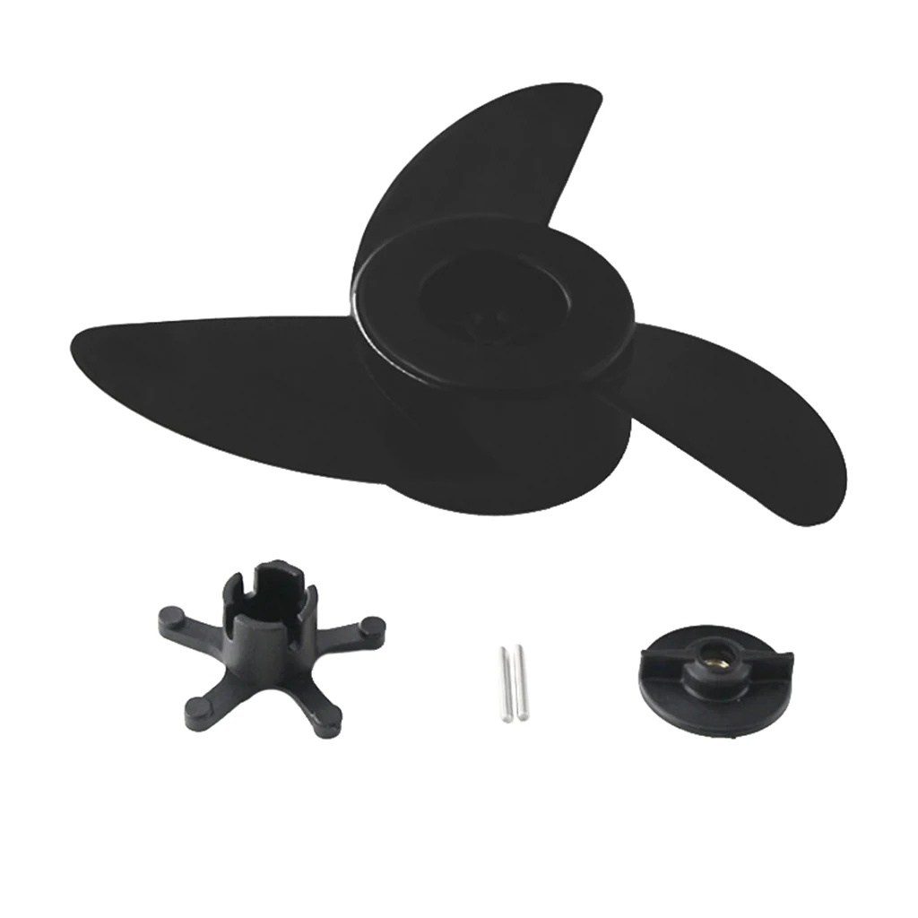 Kayak Sails Outboard Motor Prop Canoe Electric Motor 3-Blade Propeller&Sheer Pin