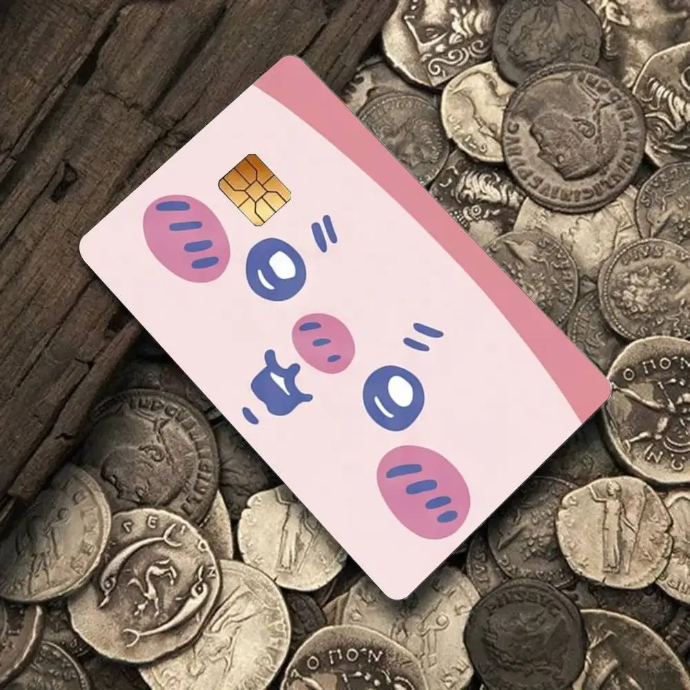 Cartoon Kawaii Chiikawas 4 Stück Kreditkarten-Skin-Aufkleber, geeignet für Bank-Debit-, U-Bahn-, Bus- und Transitpass-Dekorationsabdeckungen – Detail 18
