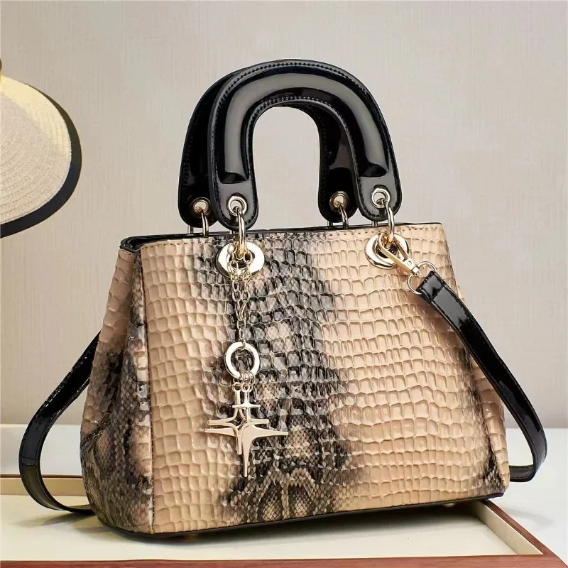 

Luxury Designer Handbag Women Brand Crossbody Bags for New Crocodile Pattern Leather Ladies Shoulder Bags Casual Tote Bag Bolsos