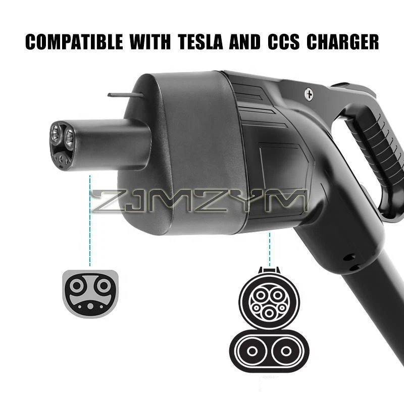 CCS1 Fast Charge Adapter For Tesla DC Charger Charging Connector Electric Vehicle Charger Adapter