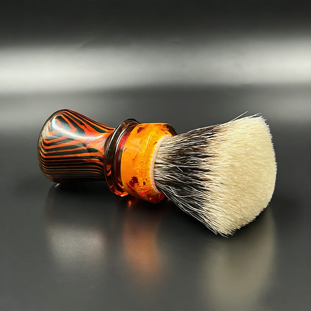GDMG Shanhe Canglan Premium Second‑Grade Bristle Shaving Brush Eco Friendly Wet Shaving Kit for Men Barber Grooming Tool