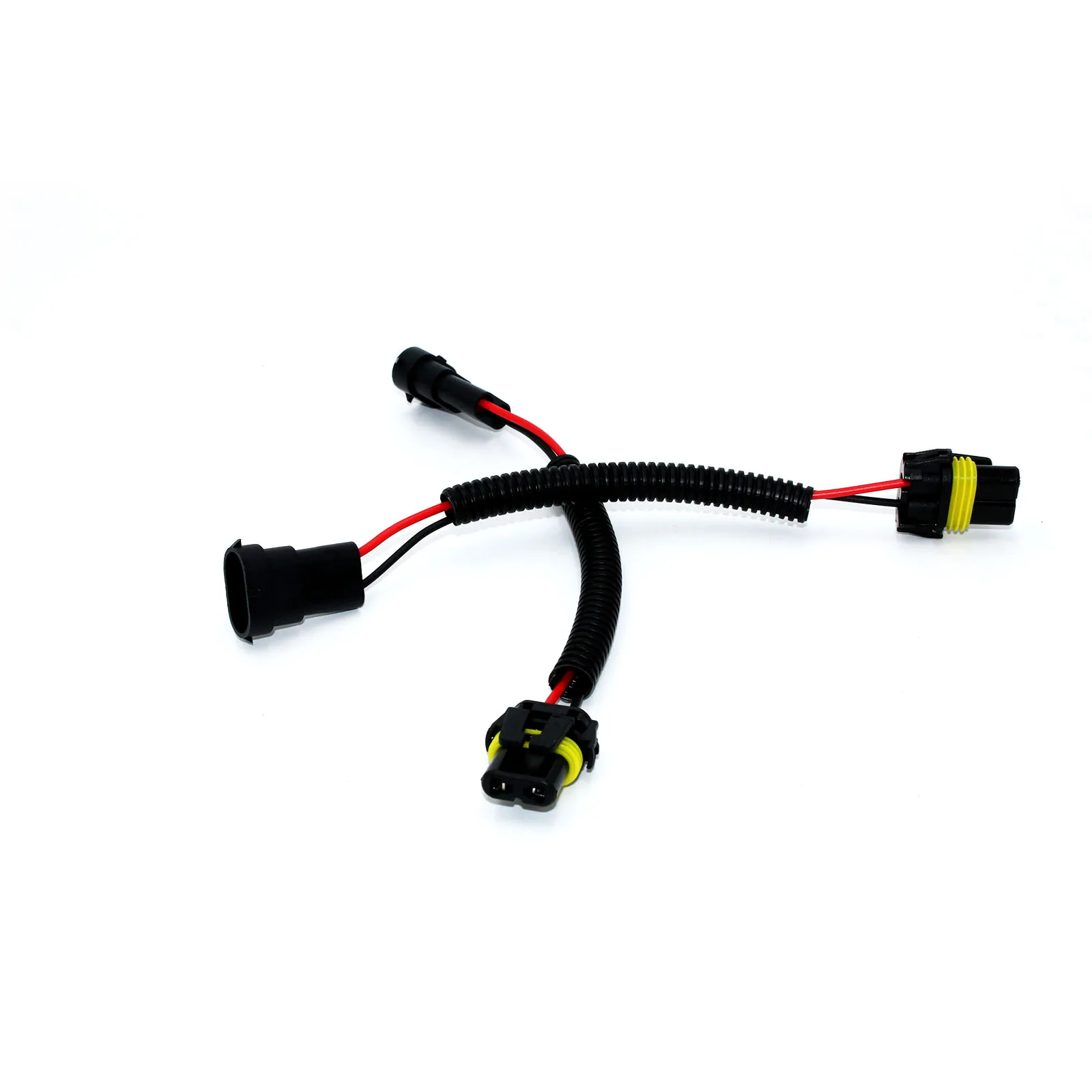 

2Pcs HB3 9005 HB4 9006 Female To H11 Male Socket Connector Wiring Harness Car Headlight Fog Light Plug Adapter Cable