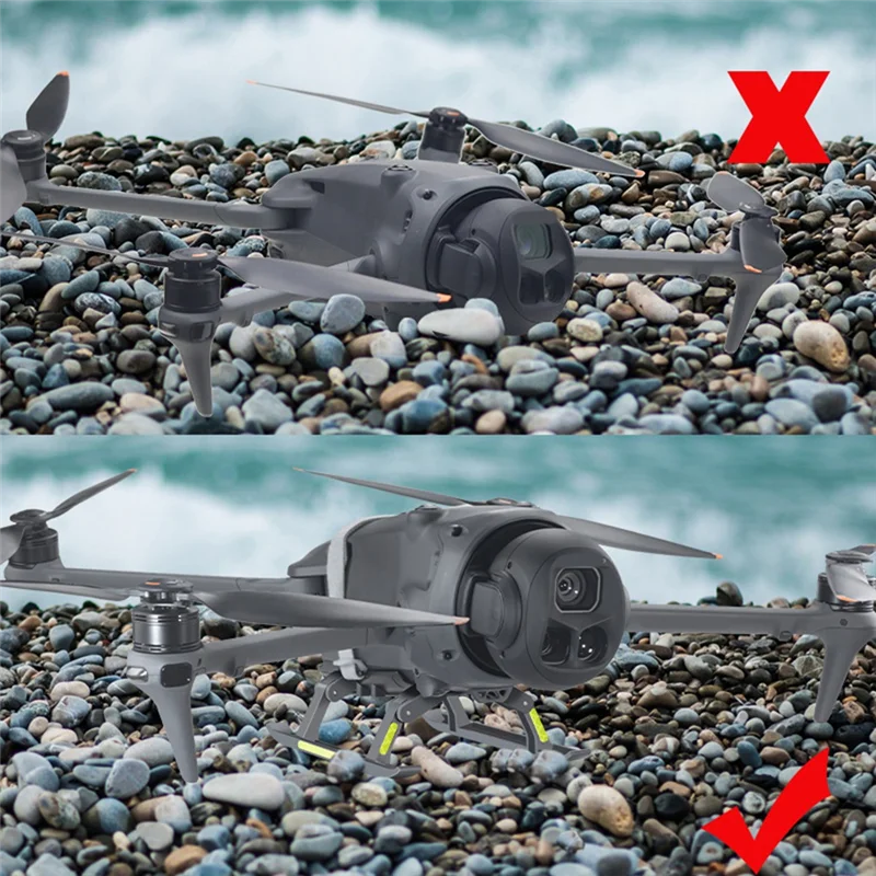 Support d'atterrissage rehaussant pour DJI 4 PRO, Protection du cardan, démontage rapide, pied rehaussant 4 Pro pour DJI