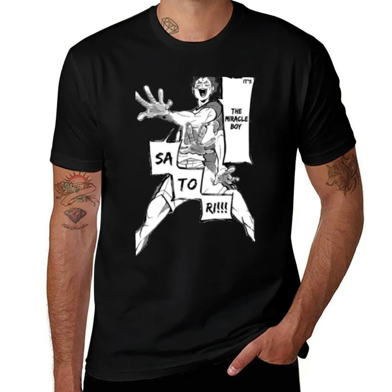T-shirt Miracle Boy, T-shirt décontracté pour le travail