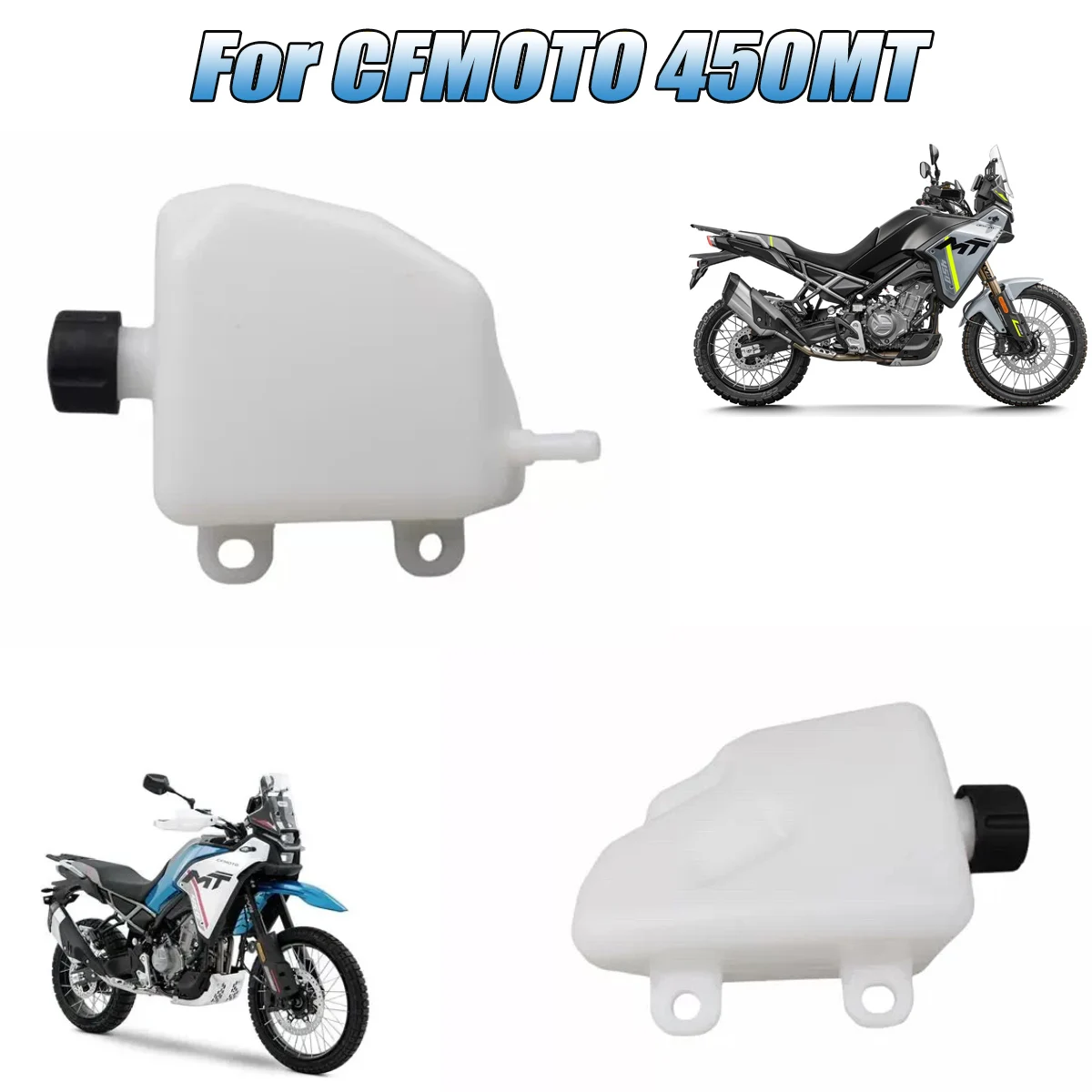 For CFMOTO 450MT MT450 450-MT motorcycle accessories auxiliary water tank combination auxiliary water kettle water tank