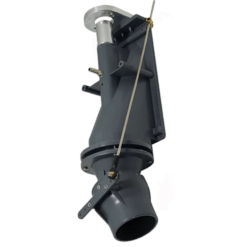 AA84 40Mm 대구경 스프레이 펌프 원격 제어 선박 모델 수정 펌프 3 블레이드 제트 펌프