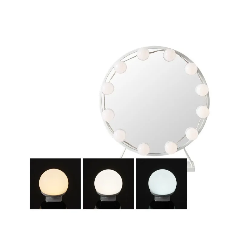 Makeup Mirror LED Light Bulbs Vanity Lights USB 5V Bathroom Dressing Table Lighting Dimmable LED Vanity Light for Mirror Light