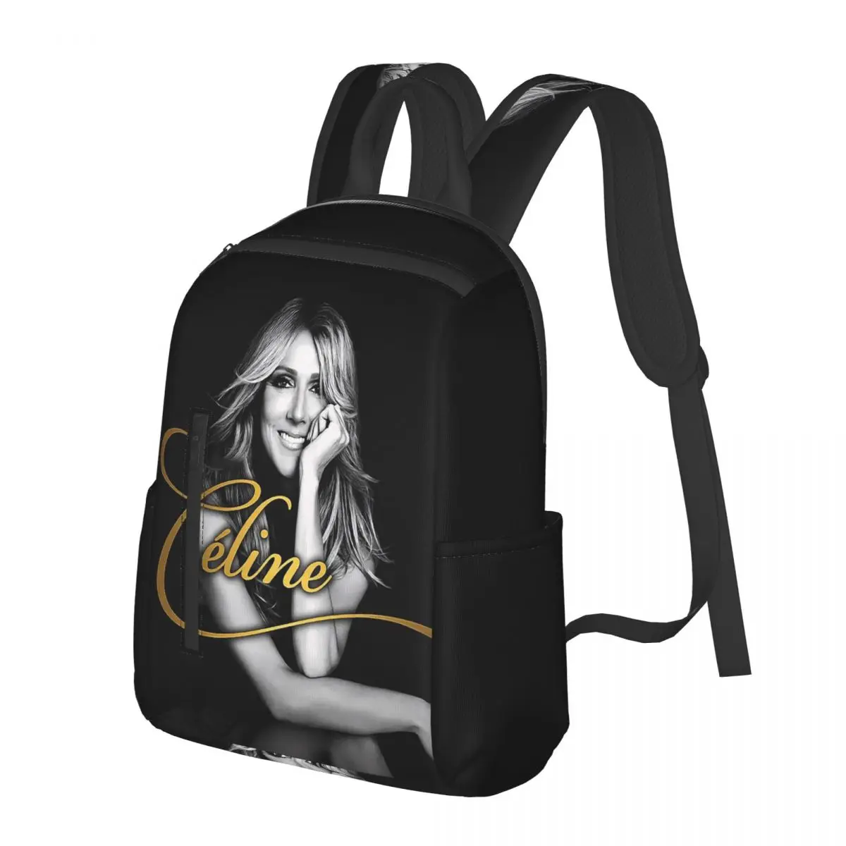 

Студенческий рюкзак Celine Dion, школьная сумка, походный дорожный рюкзак для мужчин и женщин, модная сумка для книг, сумки на плечо