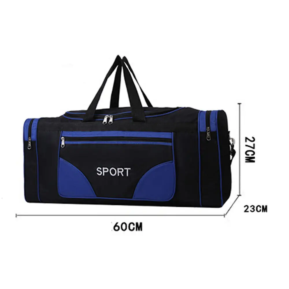 Mens Womens Large Holdall Bag Duffle Bag Sports Weekend Travel Luggage Bag