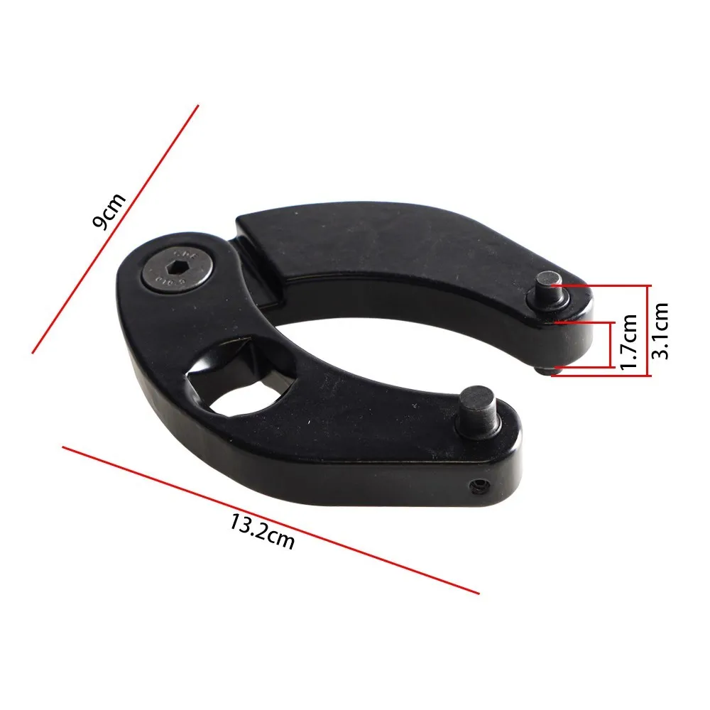 1266 Adjustable Gland Nut Wrench Square Drive Large Pin Spanner Tools For Hydraulic Cylinders Nuts On Tractor Loaders Accessory