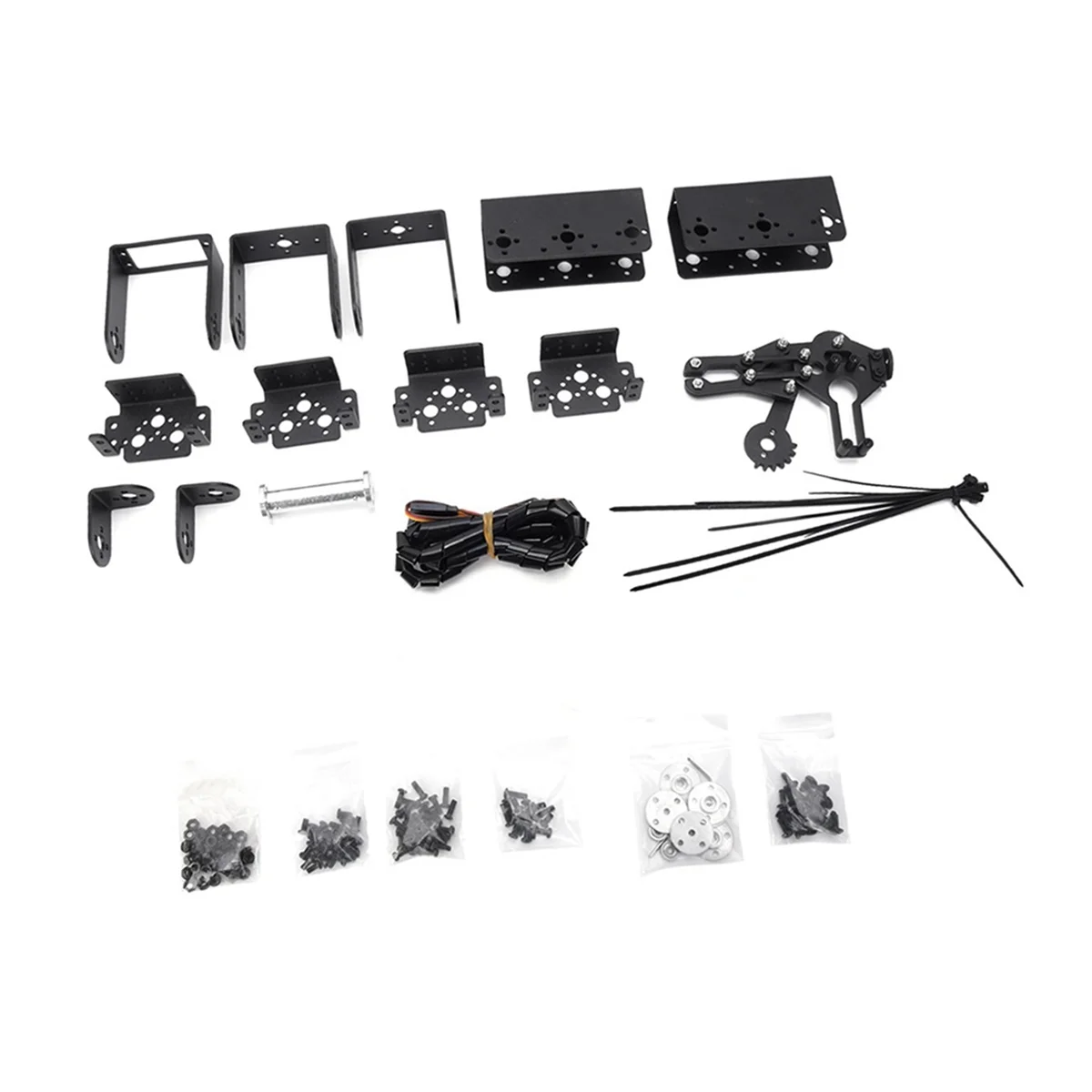 AD11 6DOF Robot Mechanische Arm Klem Klauw Kit DOF Manipulator Industriële Kwaliteit Manipulator voor Robotica