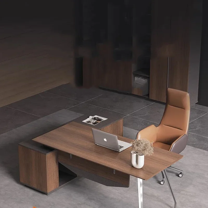 Work L Shaped Office Desk Standing  Luxury Office Executive Work Desk Bedroom Coffee Scrivanie Per Ufficio Modern Furniture