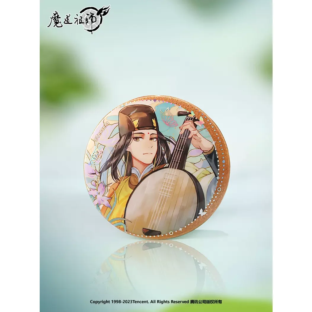 Sunsyea MDZS Mo Dao Zu Shi Official Merch LLWG Badge Wei Wuxian Lan Wangji Jin Ling Lan Sizhui Lan Xicheng Jiang Cheng